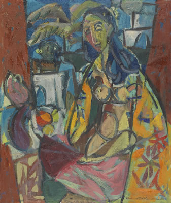 Sitzende Frau. 1955