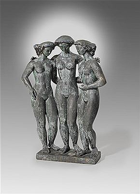 Les trois grâces. Wohl 1960s.