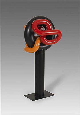Schwarzes Rad, 1967 by Hans Nagel - Auction record, sale price, and art valuation. Compare with similar artists and explore comparable artworks.