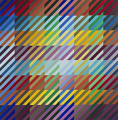 64 Farben begegnen sich, 1990 by Anton Stankowski - Auction record, sale price, and art valuation. Compare with similar artists and explore comparable artworks.