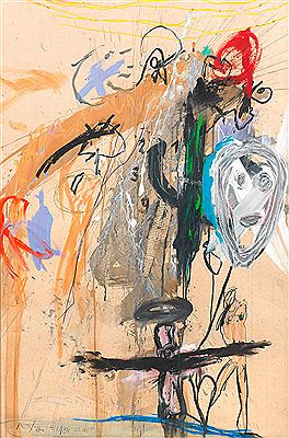 Landscape with abstract composition by Werner Otte - Auction record, sale price, and art valuation. Compare with similar artists and explore comparable artworks.