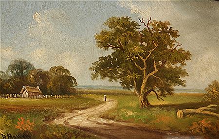 Norfolk Landscape by Robert Mallett - Auction record, sale price, and art valuation. Compare with similar artists and explore comparable artworks.
