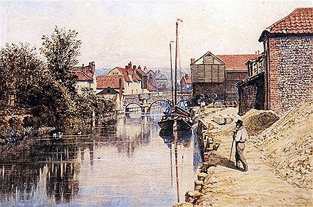 Sample artwork by John Joseph Cotman (1814 - 1878), known for landscape, figure in landscape painting - View similar artists and auction records