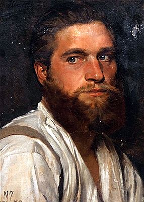 Portrait of the Palace Gardener of Count Wrangell