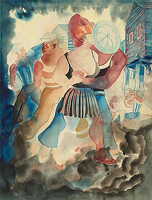 Kurzweil im Bad. 1932