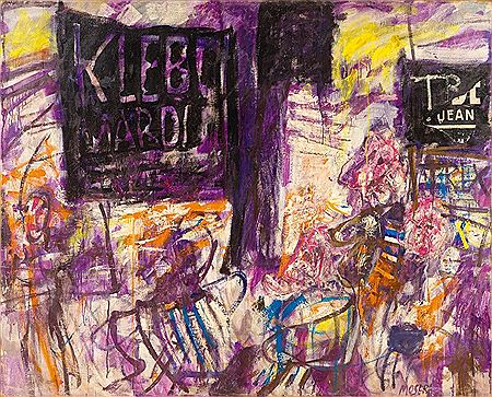Métro violet. 1963. by Wilfried Moser - Auction record, sale price, and art valuation. Compare with similar artists and explore comparable artworks.