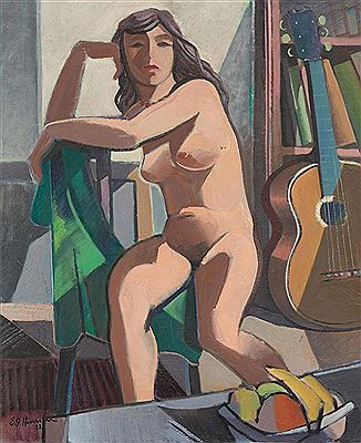 Sample artwork by Ernst Georg Heussler (1903 - 1982), known for painting - View similar artists and auction records