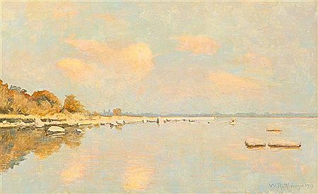 Pierres de Marin avec vue sur le fond du lac. Après-midi. 1937 by William Rothlisberger - Auction record, sale price, and art valuation. Compare with similar artists and explore comparable artworks.