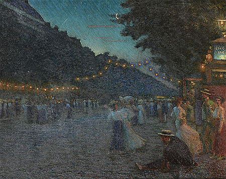 Le relais des Deux-Iles, circa 1900