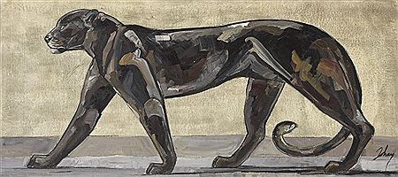 Panthère noire by Marta Johan Milossis - Auction record, sale price, and art valuation. Compare with similar artists and explore comparable artworks.