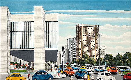 MASP - Aveida Paulista by Agostino Batista de Freitas - Auction record, sale price, and art valuation. Compare with similar artists and explore comparable artworks.