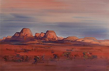 The Olgas, Alice Springs 1987