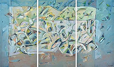 Garden Monument 1987 (triptych)
