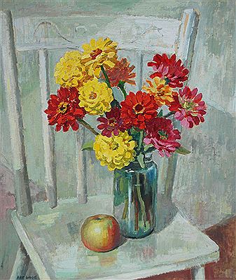 STILL LIFE WITH APPLE