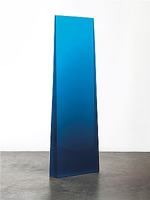 Sample artwork by De Wain Valentine (1936 - 2022), known for minimalist industrial material sculpture, resin, plastic and glass - View similar artists and auction records