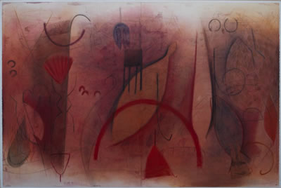 #808 Chii (Red Oxide)' 1990