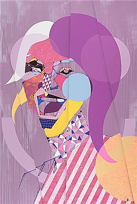 Sample artwork by Wile (Born 1982), known for street art painting - View similar artists and auction records