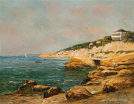 La corniche à Marseille.