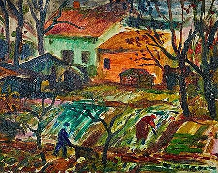 Garden in Autumn, 1971