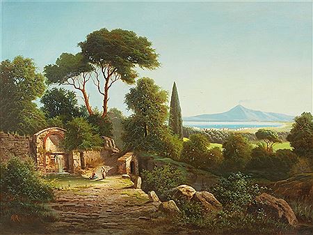 View of the Gulf of Naples