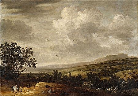 A Landscape near Oberingelheim in Rheingau