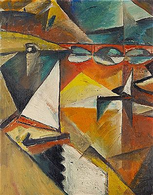 Segelboot vor Brücke by Paul Adolf Seehaus - Auction record, sale price, and art valuation. Compare with similar artists and explore comparable artworks.