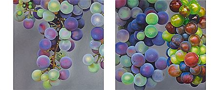 Untitled (Trauben) by Karin Kneffel - Auction record, sale price, and art valuation. Compare with similar artists and explore comparable artworks.