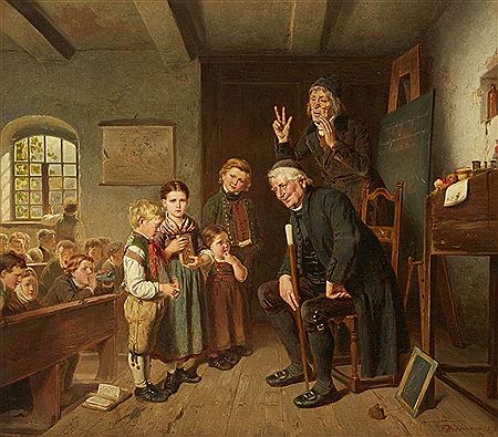 Sample artwork by Friedrich Peter Hiddemann (1829 - 1892), known for historical and genre painting - View similar artists and auction records