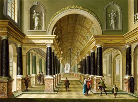A Church Interior by Johann Ludwig Ernst Morgenstern - Auction record, sale price, and art valuation. Compare with similar artists and explore comparable artworks.
