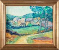 Village en Ardèche by Yvette Linol - Auction record, sale price, and art valuation. Compare with similar artists and explore comparable artworks.