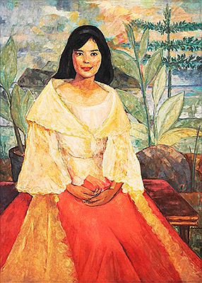 The Lady in Maria Clara