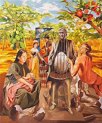Sample artwork by Juan Torres (Born 1942), known for painting - View similar artists and auction records