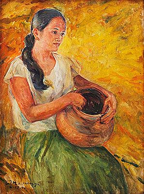 Woman with Jar