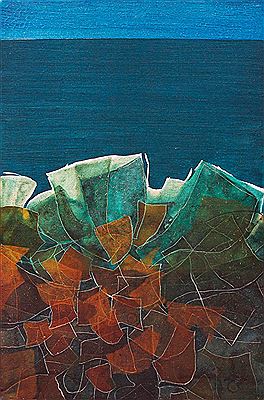 Sample artwork by Rock Drilon (Born 1956), known for painting - View similar artists and auction records