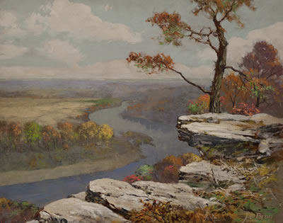 Autumn Riverbend, 1940