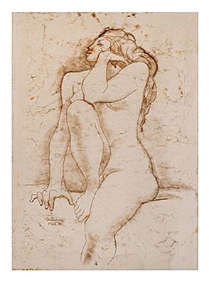 Mujer sentada