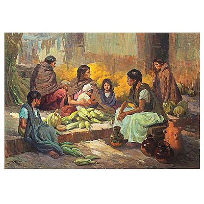 In the market
