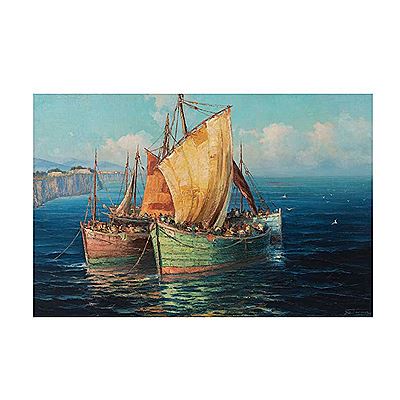 Sample artwork by Guillermo Gomez Mayorga (1887 - 1962), known for painting - View similar artists and auction records