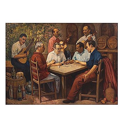 Dominoes by Gustavo Montoya - Auction record, sale price, and art valuation. Compare with similar artists and explore comparable artworks.