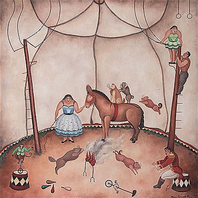 Sample artwork by Mary Stuart (Born 1951), known for painting - View similar artists and auction records