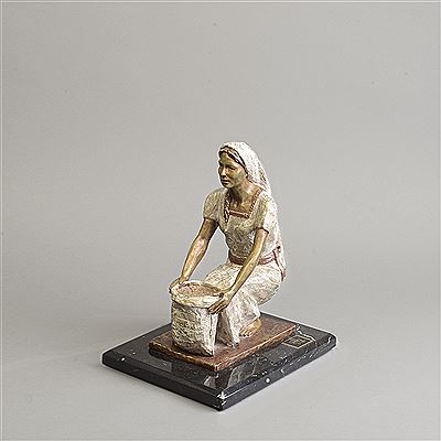 Mujer sentada