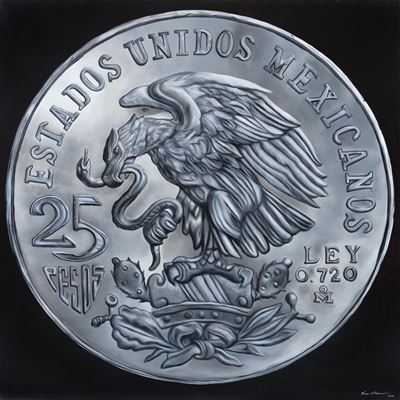 25 pesos Estados Unidos Mexicanos (Olimpiada 1968) by Omar Manueco - Auction record, sale price, and art valuation. Compare with similar artists and explore comparable artworks.