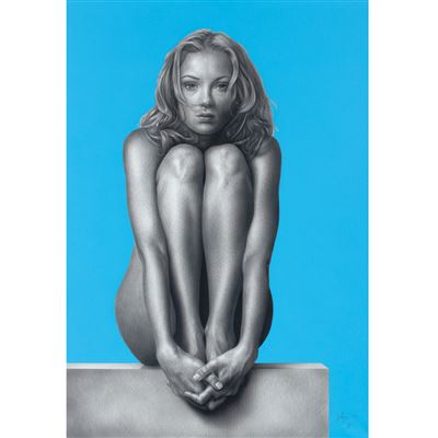 Lady blue, de la serie Acentos
