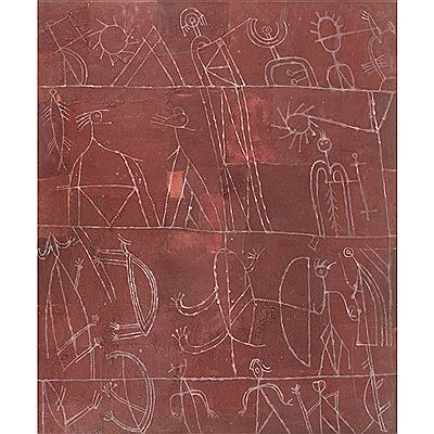 Jungla roja by Javier Arevalo - Auction record, sale price, and art valuation. Compare with similar artists and explore comparable artworks.