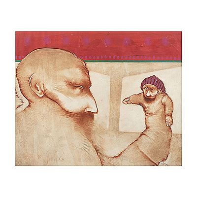 Titiritero by Marcos Huerta - Auction record, sale price, and art valuation. Compare with similar artists and explore comparable artworks.