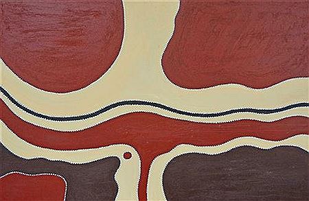 Sample artwork by Charlene Carrington (Born 1978), known for aboriginal art - View similar artists and auction records