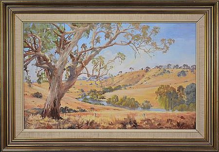 Scorched Earth at Yass by Les Rees - Auction record, sale price, and art valuation. Compare with similar artists and explore comparable artworks.