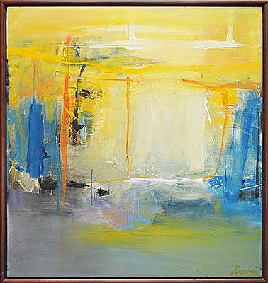 Sample artwork by Nicholas Daunt (Born 1937), known for landscape painting - View similar artists and auction records