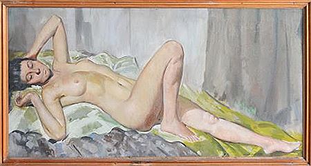 Untitled (Reclined Nude)