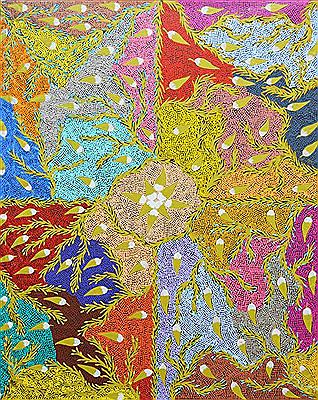 Bish Banana Dreaming by Norissa Watson - Auction record, sale price, and art valuation. Compare with similar artists and explore comparable artworks.